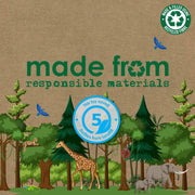 Ancol Made From Scout Sloth Mini Dog Toy