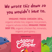 Edgard Cooper Adult Dog Beef & Chicken Dry Food