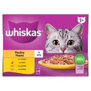 Whiskas 1+ Poultry Feasts in Jelly
