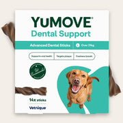 YuMOVE® Dental Care Sticks for Dogs | 14 Sticks | Natural Oral Health for Small to Large Breeds
