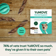 YuMOVE® Dental Care Sticks for Dogs | 14 Sticks | Natural Oral Health for Small to Large Breeds