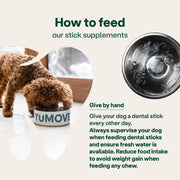 YuMOVE® Dental Care Sticks for Dogs | 14 Sticks | Natural Oral Health for Small to Large Breeds