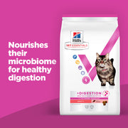 Hill's Vet Essentials Multi-Benefit + Digestion Adult Cat Salmon 1.5kg Dry Food