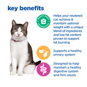 Hill's Vet Essentials Multi-Benefit + Weight Young Adult Cat Chicken Dry Food