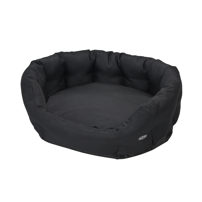 Buster Cocoon Dog Bed Dark Liguria