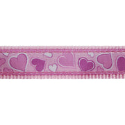 Red Dingo Breezy Love Pink Cat Collar