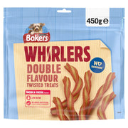 Bakers Whirlers Bacon & Cheese Dog Treats