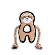 Beco Recycled Rough & Tough Sloth Dog Toy