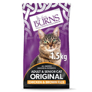 Burns Adult & Senior Cat Original Chicken Dry Cat Food