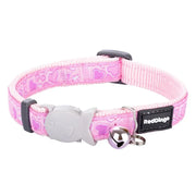 Red Dingo Breezy Love Pink Cat Collar