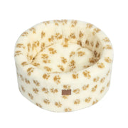 Danish Design Cosy Cat Bed Cream Fleece