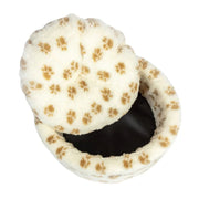 Danish Design Cosy Cat Bed Cream Fleece