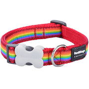 Red Dingo Rainbow Red Dog Collar