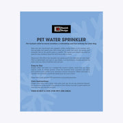 Danish Design Pet Cooling Water Sprinkler