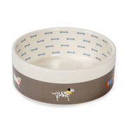 Danish Design Fatface Marching Dogs Pet Bowl