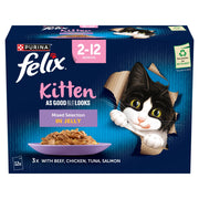 Felix As Good As It Looks Kitten Mixed Selection Wet Cat Food