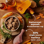 Forthglade Complete Grain Free Senior Turkey & Butternut Squash Wet Dog Food