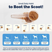 Vetnique Glandex® Vegan Anal Gland Support Powder for Dogs - Vegan Salmon Flavour