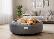Pet Prestige Cosmic Grey Nest Round Dog Bed - Dog Bed
