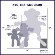 HuggleHounds Sly Fox Knottie Dog Toy
