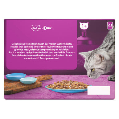 Whiskas 1+ Duo Ocean Delights in Jelly
