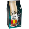 Sheba Fresh & Fine Pouches Beef, Chick & Lamb Selection in Gravy