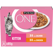 PURINA® ONE Kitten Salmon and Chicken Wet Cat Food