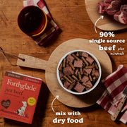 Forthglade Just Beef Grain Free Complementary Wet Dog Food