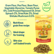 Wonderful World of Treats Veggie Pizza Dog Treats