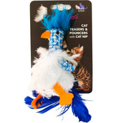 Hem and Boo Feather Bird Plush Cat Toy (Assorted)