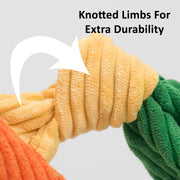 HuggleHounds Sly Fox Knottie Dog Toy