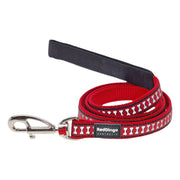 Red Dingo Reflective Bones Dog Lead