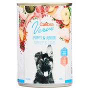 Calibra Verve Pup & Junior Turkey & Lamb Dog Wet Food