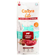 Calibra Life Junior Small & Medium Fresh Beef Dog Dry Food