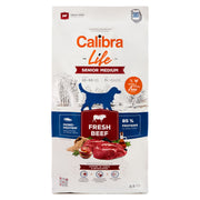 Calibra Life Senior Medium Fresh Beef Dog Dry Food