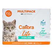 Calibra Life Pouch Sterilised Mix Cat Wet Food Pouches