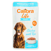Calibra Life Pouch Adult Chicken Dog Wet Food Pouches