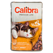 Calibra Premium Adult Duck & Chicken Cat Wet Food