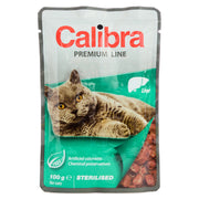 Calibra Premium Sterilised Liver Cat Wet Food