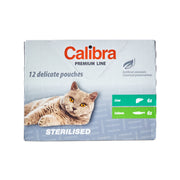 Calibra Premium Sterilised Multipack Cat Wet Food