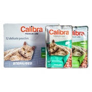 Calibra Premium Sterilised Multipack Cat Wet Food