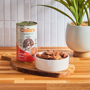 Calibra Premium Chicken & Beef Dog Wet Food