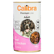 Calibra Premium Veal & Chicken Dog Wet Food