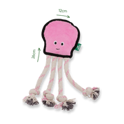 Beco Recycled Rough & Tough Octopus Dog Toy