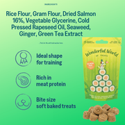 Wonderful World of Treats Salmon Maki Dog Treats