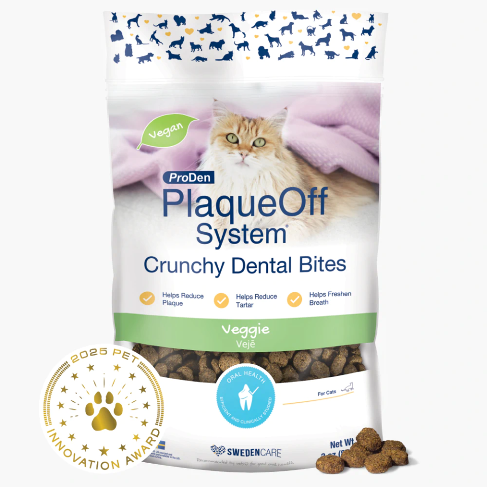 Plaque Off Dental Cat BItes Veggie 60g