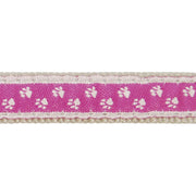 Red Dingo Pussyprint Pink Cat Collar