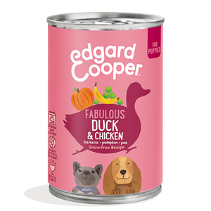 Edgard Cooper Puppy Dog Duck & Chicken Wet Food