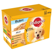 Pedigree Pouch Puppy Food in Jelly 12x100g