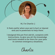 Charlie The Vet Mini Pet First Aid Kit | Compact Daily Carry Edition
